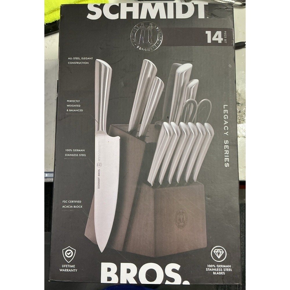 Schmidt Bros Legacy Series 14 knife Piece sSet